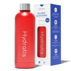 Gourde isotherme Rouge